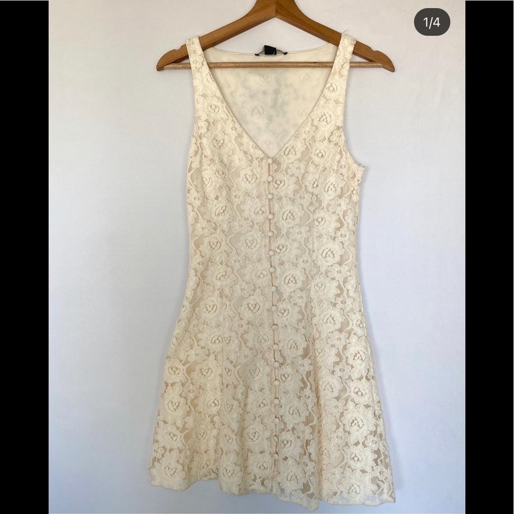 The perfect lace up dress (NWT)✨